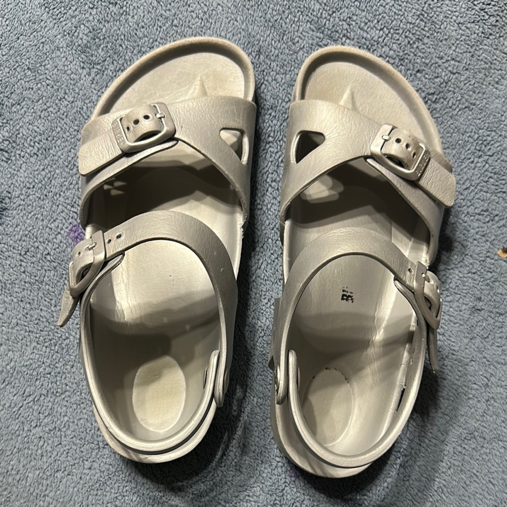 Birkenstock Kids Sandals in Light Gray